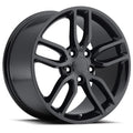 C7 Z51 STYLE GLOSS BLACK WHEEL - Single