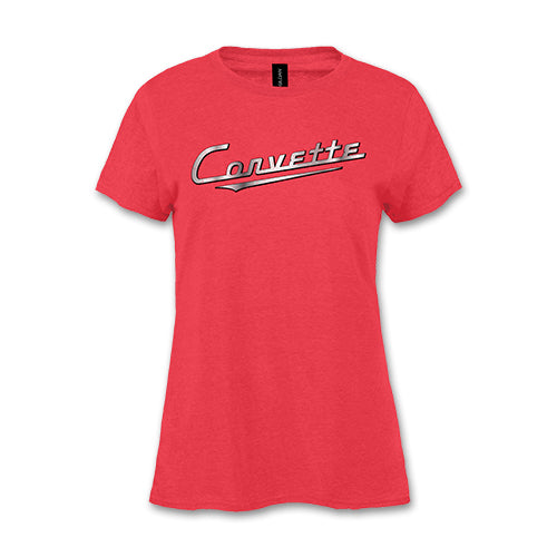 LADIES CORVETTE FOIL T-SHIRT