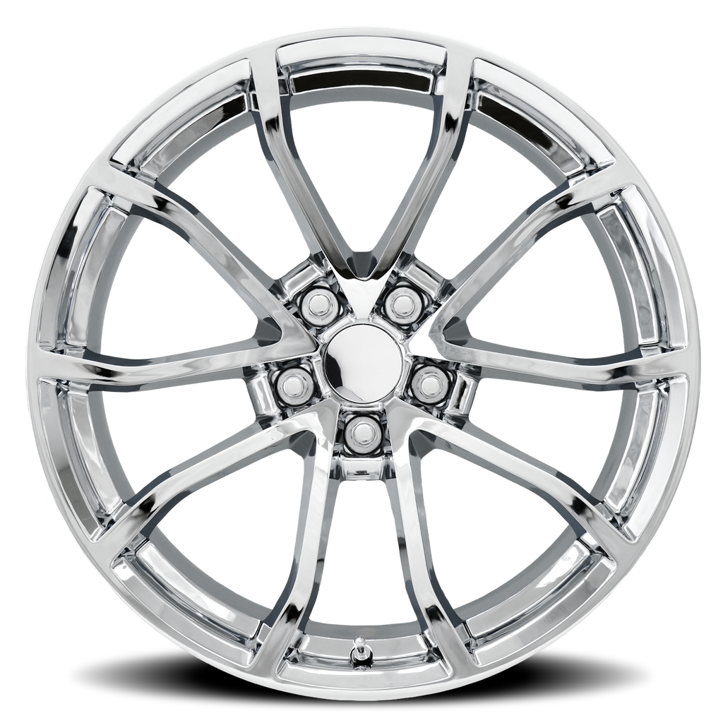 C7 GRAND SPORT STYLE CHROME WHEEL SET