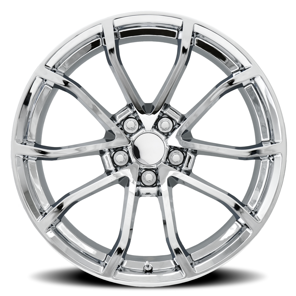 C7 GRAND SPORT STYLE CHROME WHEEL - SINGLE WHEEL