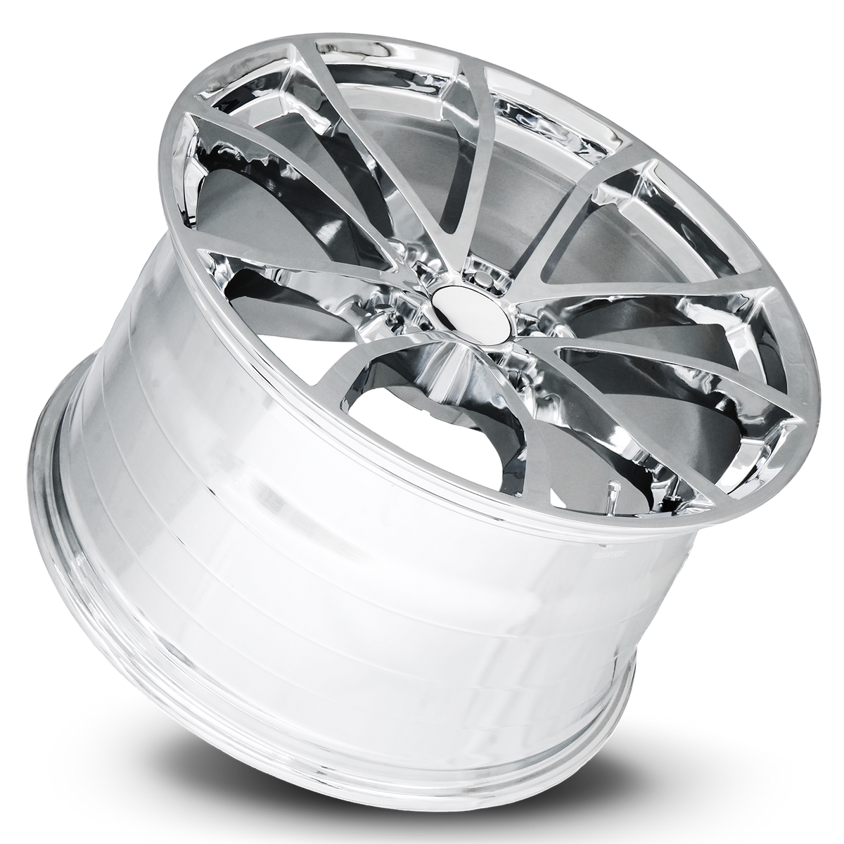 C7 GRAND SPORT STYLE CHROME WHEEL - SINGLE WHEEL