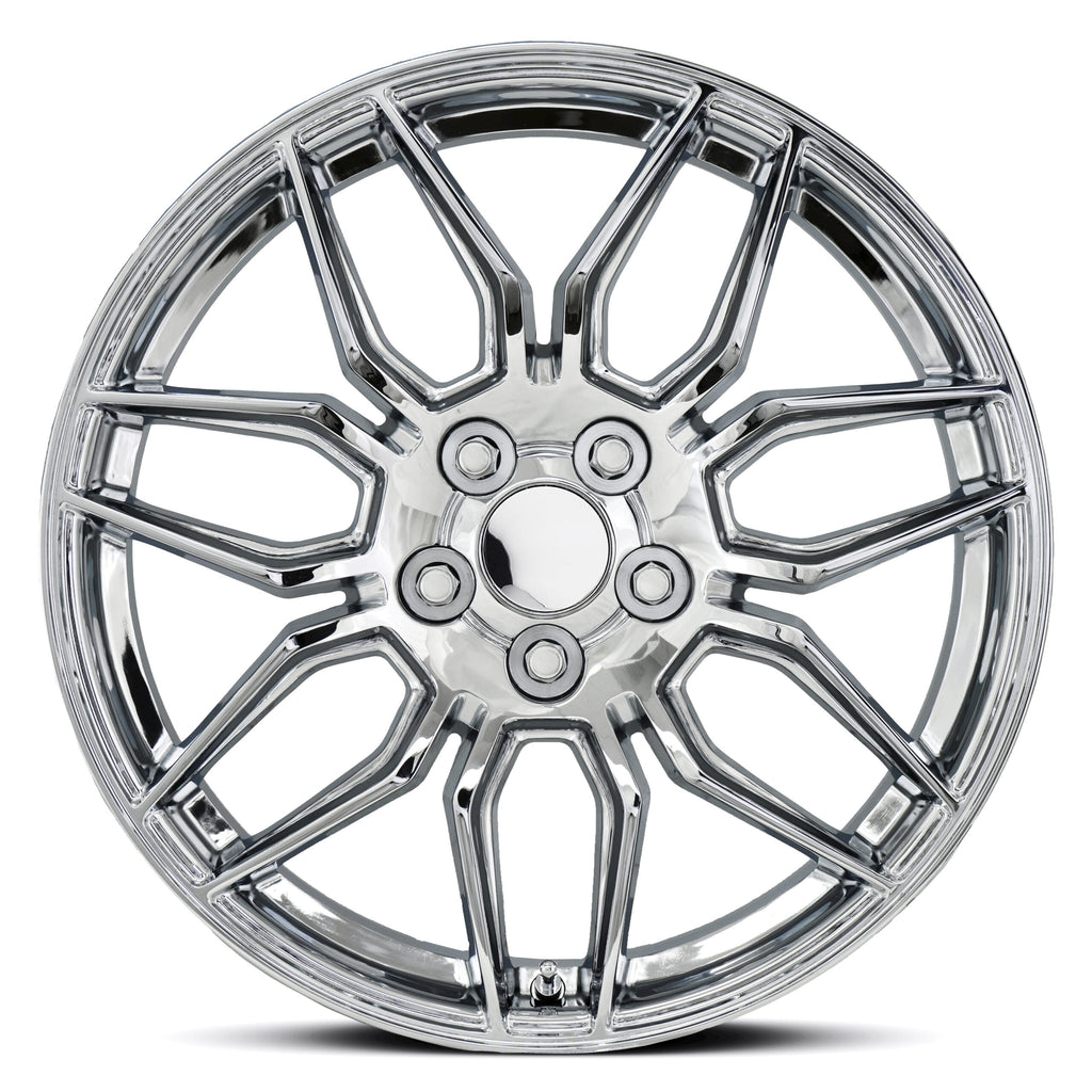 C8 Z06 STYLE CHROME WHEEL - Single