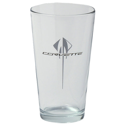 CORVETTE STINGRAY 16oz GLASS
