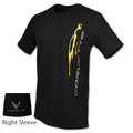 C8 CORVETTE VERTICAL  GESTURE T-SHIRT