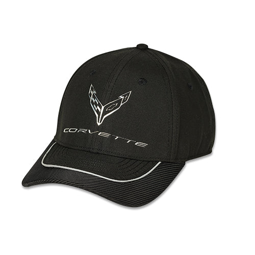 C8 CORVETTE METALLIC CHROME EMBLEM CAP