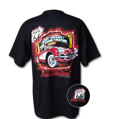 END OF THE ROAD ROUTE 66 T-SHIRT