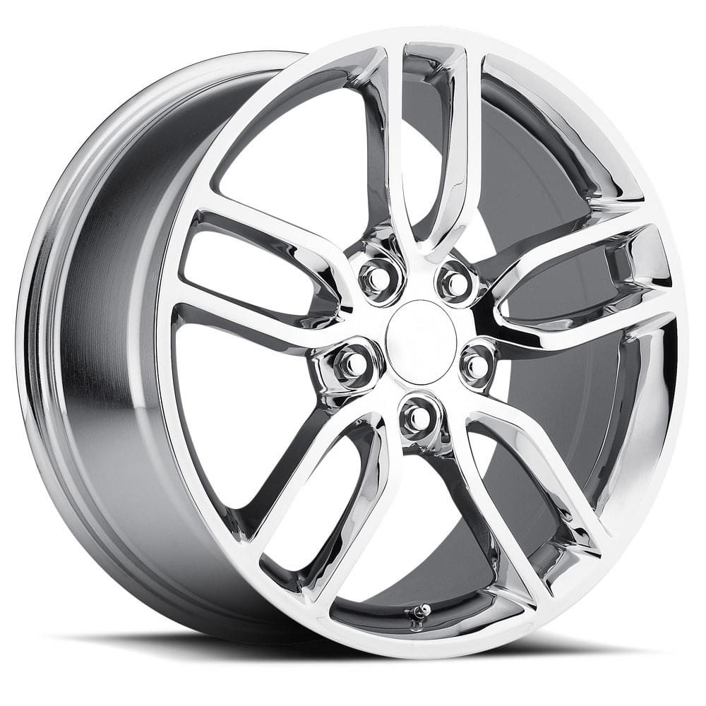 C7 Z51 STYLE CHROME WHEEL - Single